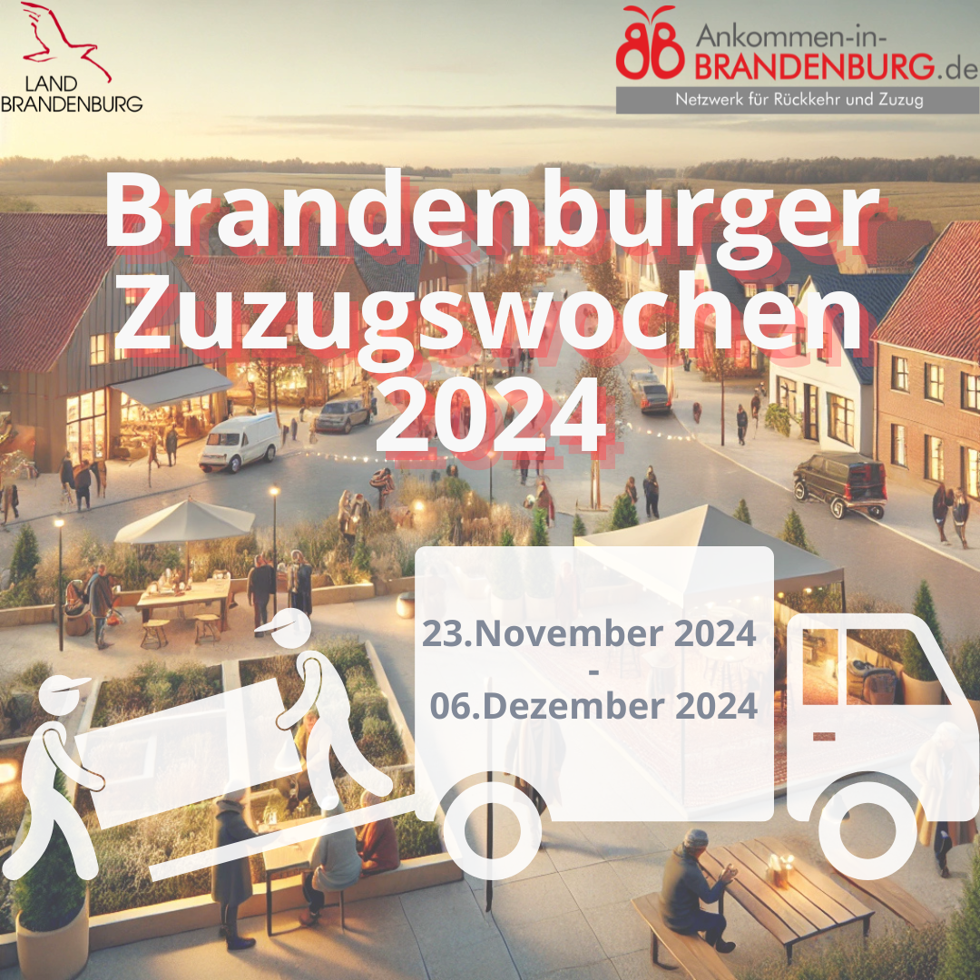 Brandenburger Zuzugswochen 2024: Willkommen in Brandenburgs Vielfalt!