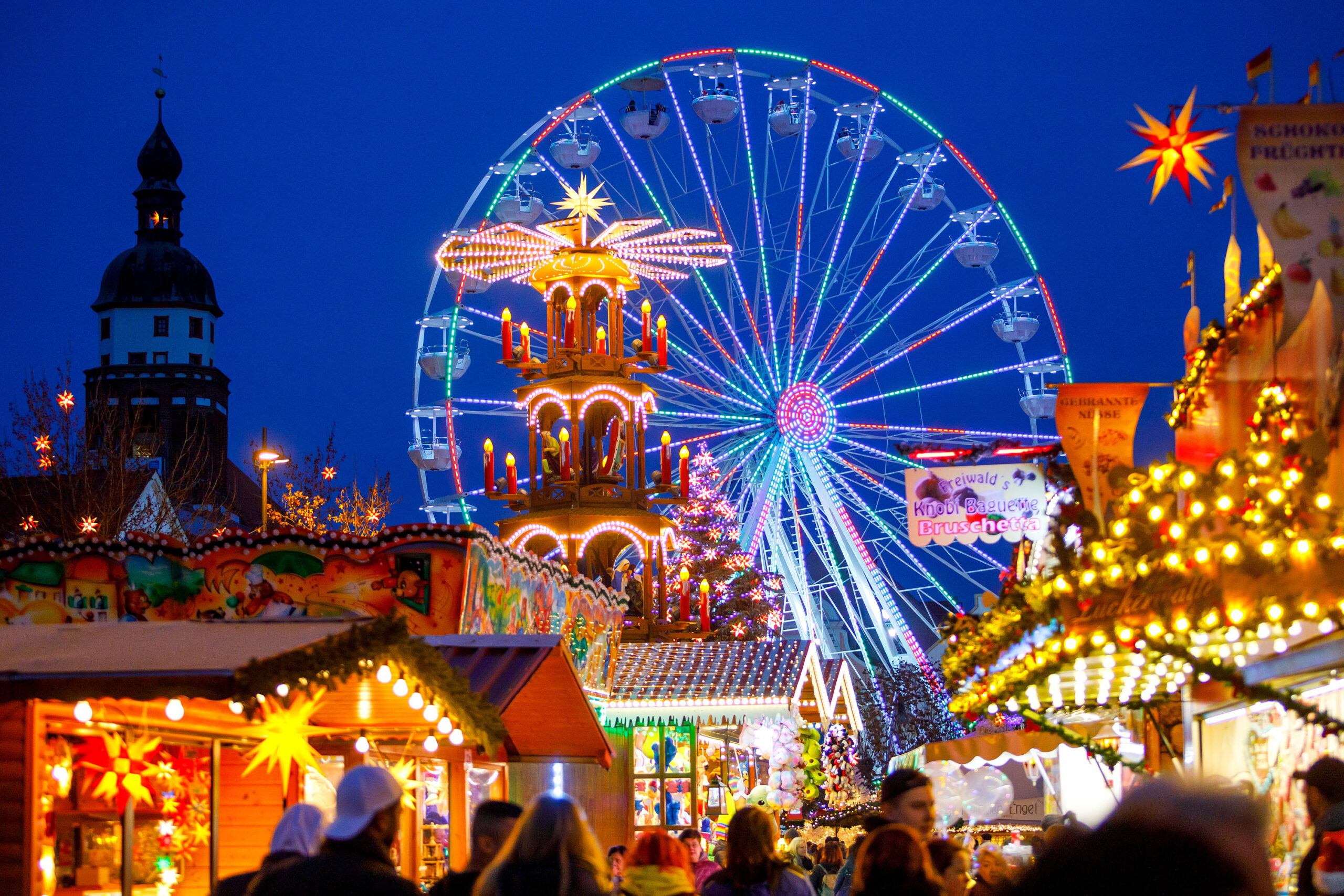 BOOMTOWN Rückkehrertag auf dem verlängerten Weihnachtsmarkt in Cottbus